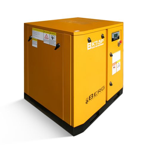 Винтовой компрессор BERG ВК-45Р 7 бар, IP54
