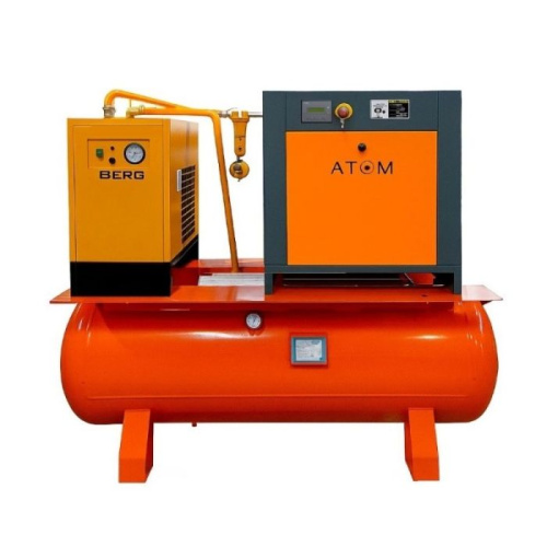 Компрессор винтовой ATOM А5.5ЕО-270 10 бар
