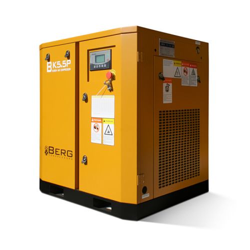 Винтовой компрессор BERG ВК-5.5РЕ 10 бар, IP54